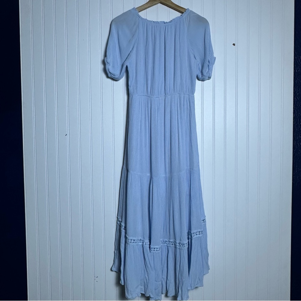 Hello Molly Light Blue Midi Dress - Picture 11 of 14